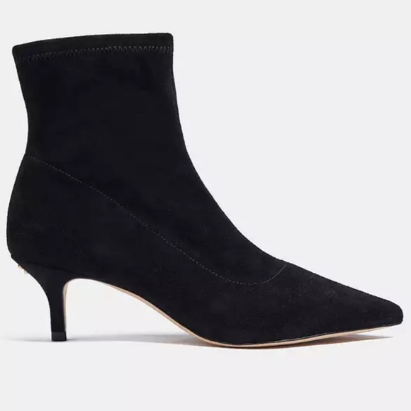 COACH Jade Suede Ankle Boots - Picture 3 of 9